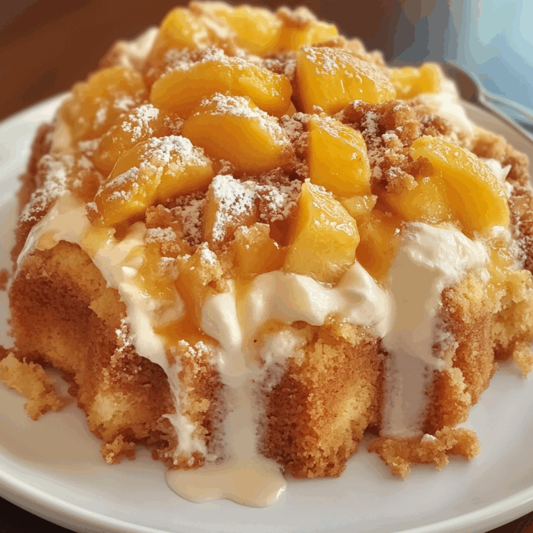 Peach Cobbler Pound Cake: A Delightful Fusion of Flavors