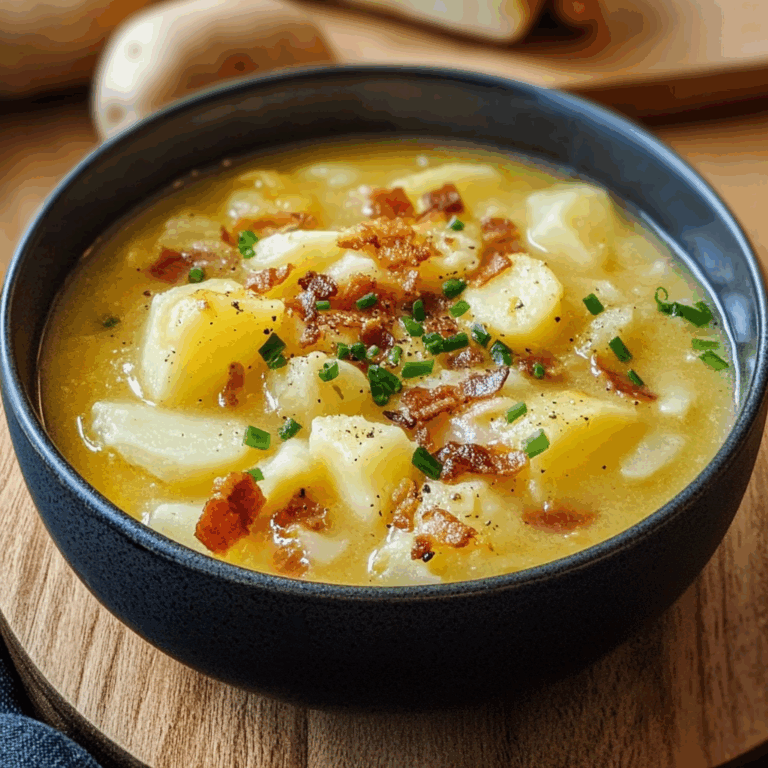 Creamy Potatoes and Bacon Soup