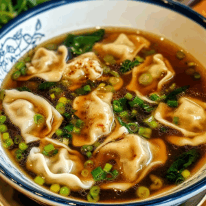 Potsticker Soup: A Comforting Asian-Inspired Delight